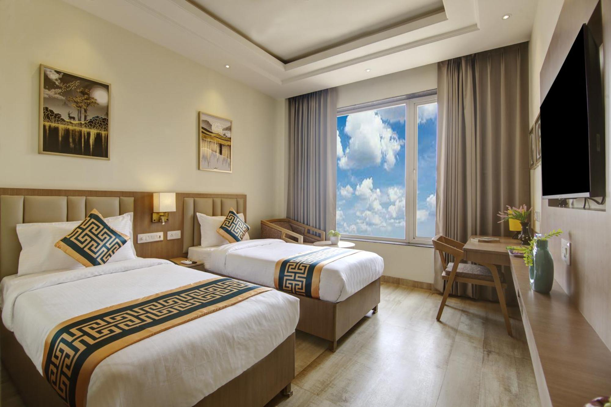 ניו דלהי Hotel City Lite Near Igi Airport מראה חיצוני תמונה